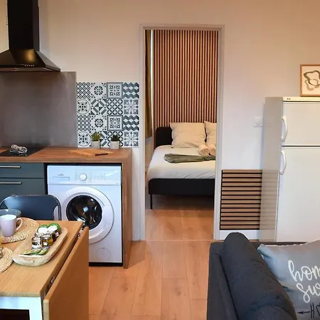 Le Nid Dizac - Neuf - 3 Personnes - Proche Gare Et Centre 아파트 *