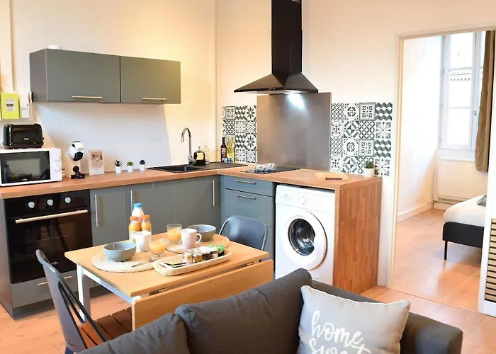 Le Nid Dizac - Neuf - 3 Personnes - Proche Gare Et Centre Tarbes